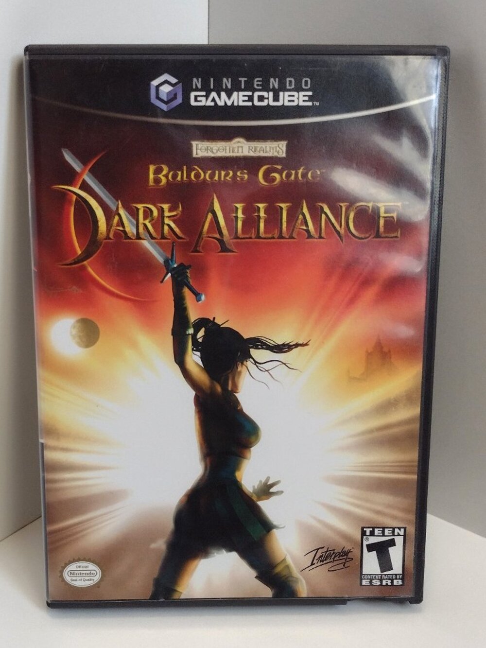 Baldur's Gate Dark Alliance GameCube *Complete* (Drizzt Cheatcode) *works*